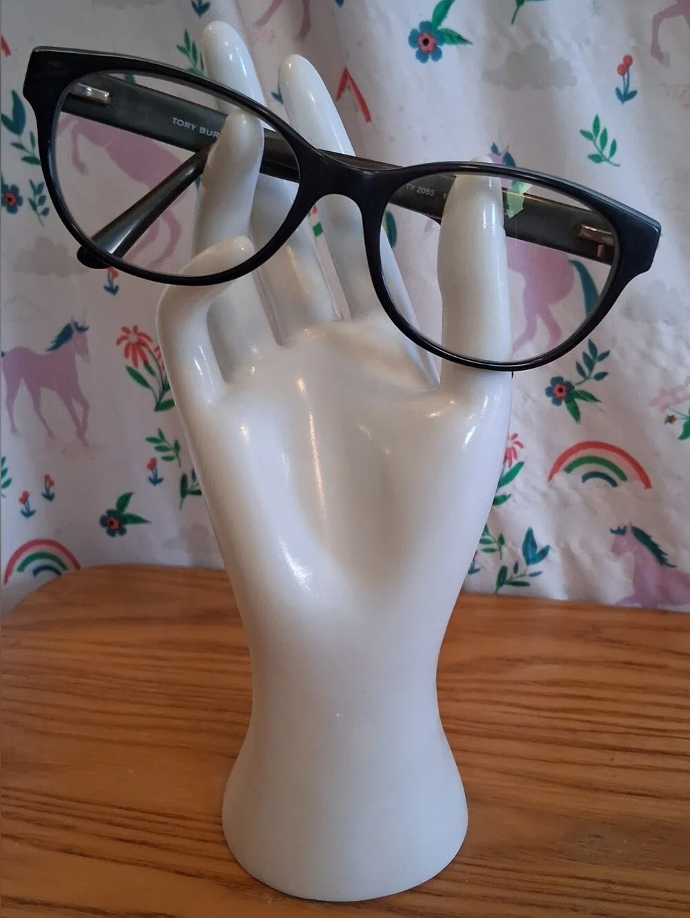 EUC Tory Burch TY2065 Blue Grey Cat Eye Everyday Business Glasses Frames